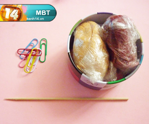 "Hóa trang" ghim kẹp thành bánh donut ngon ơi là ngon
