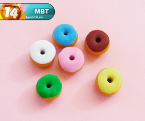 "Hóa trang" ghim kẹp thành bánh donut ngon ơi là ngon