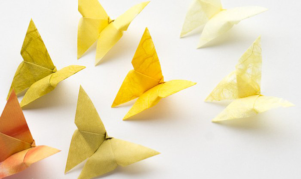 Học gấp chú bướm xinh theo phong cách Origami