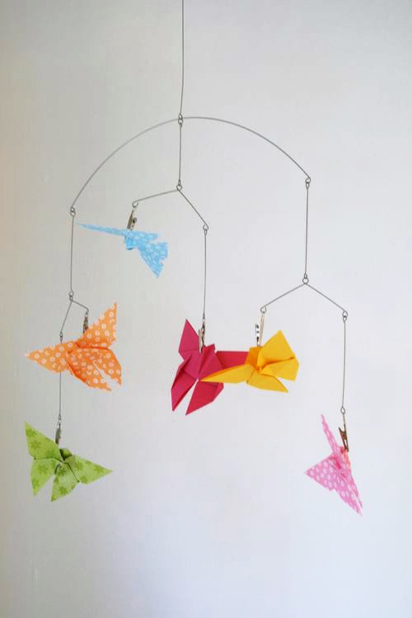 Học gấp chú bướm xinh theo phong cách Origami