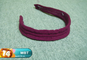 Làm bờm handmade không hề khó