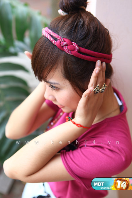 Làm bờm handmade không hề khó
