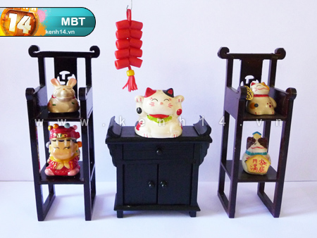 Móc điện thoại dây pháo đỏ nhớ Tết năm xưa