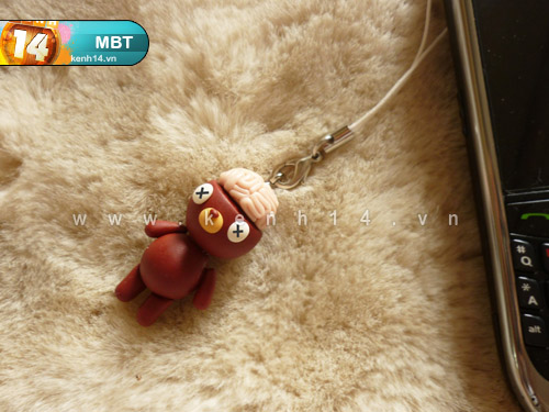 Móc điện thoại gấu “ngoài hành tinh” !!