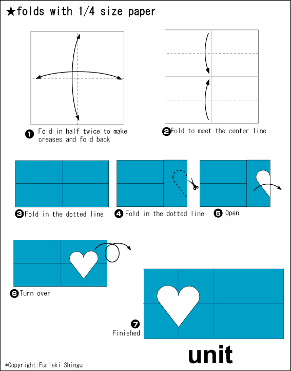 Origami - hướng dẫn gấp giấy Vòng tay 2
