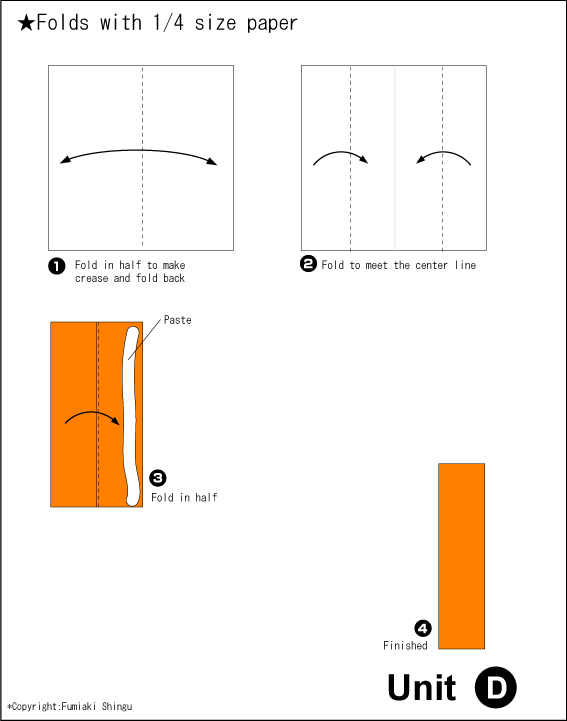 Origami - hướng dẫn xếp giấy con Chuồn chuồn