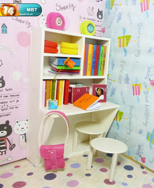 Thiết kế nội thất cho căn phòng đồ chơi "kute"