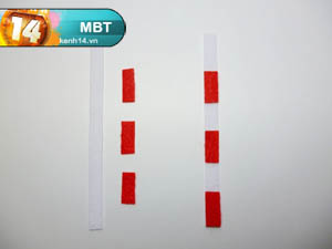 Tự tay may vá bookmark biển báo giao thông