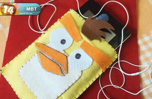 Túi Angry Bird bảo vệ máy tính bảng khỏi trầy xước