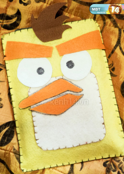 Túi Angry Bird bảo vệ máy tính bảng khỏi trầy xước