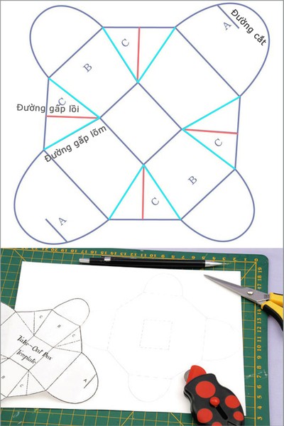 Cách dễ dàng để làm hộp quà tặng siêu xinh