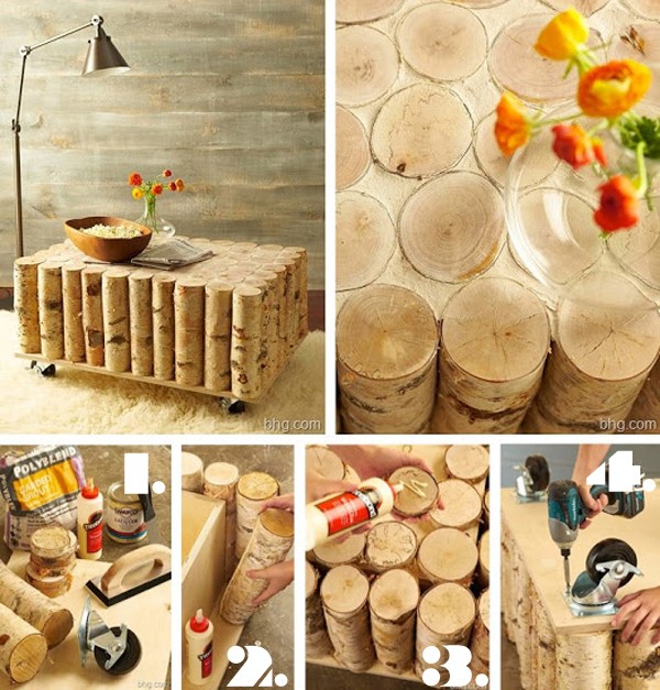 Những chiếc bàn độc đáo có thể tự chế dễ dàng