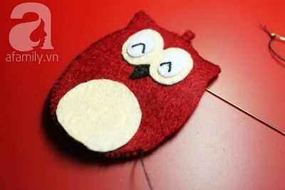 Trổ tài tự may móc khóa cú mèo siêu cute nào!