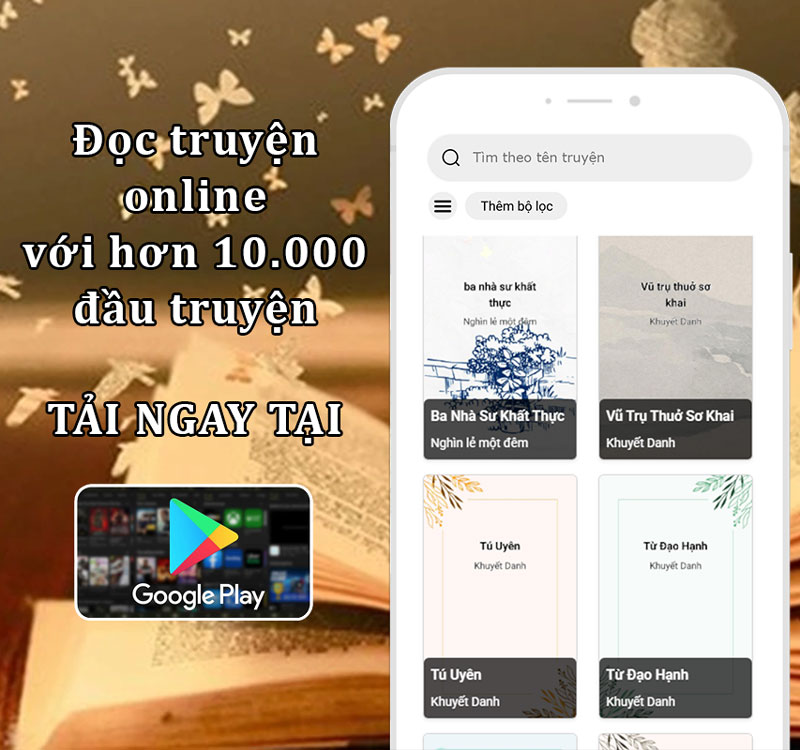 Ứng dụng đọc truyện online với nhiều thể loại phong phú như tiên hiệp, kiếm hiệp, trính thám, ngôn tình. Cập nhật liên tục trên Google Play Store
